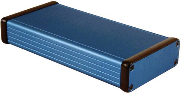 Hammond Electronics  1455J1601BU Universalkabinet 160 x 78 x 27  Aluminium  Blå  1 stk