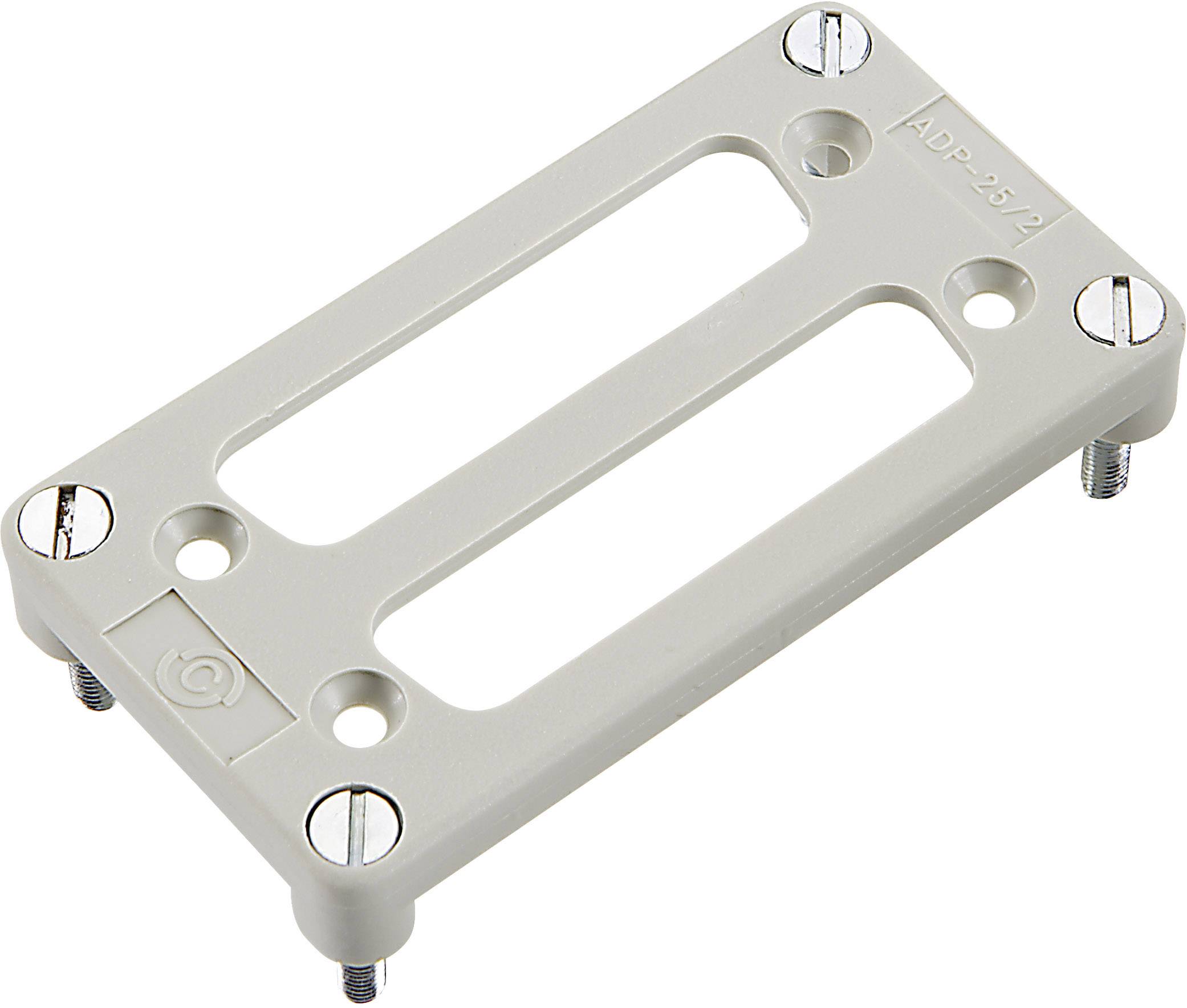 Adapterplade til 2 D-SUB-indsatser 25-polet serie H-B 10 H-B 10 11764301 LAPP 10 stk