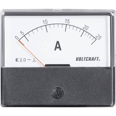 VOLTCRAFT AM-70X60/25A AM-70X60/25 A Installationsmåleapparat AM-70X60/25A 25 A Blødt jern