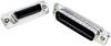Conec 165X14749X 165X14749X D-SUB-beskyttelseskappe IP67 Sølv 1 stk
