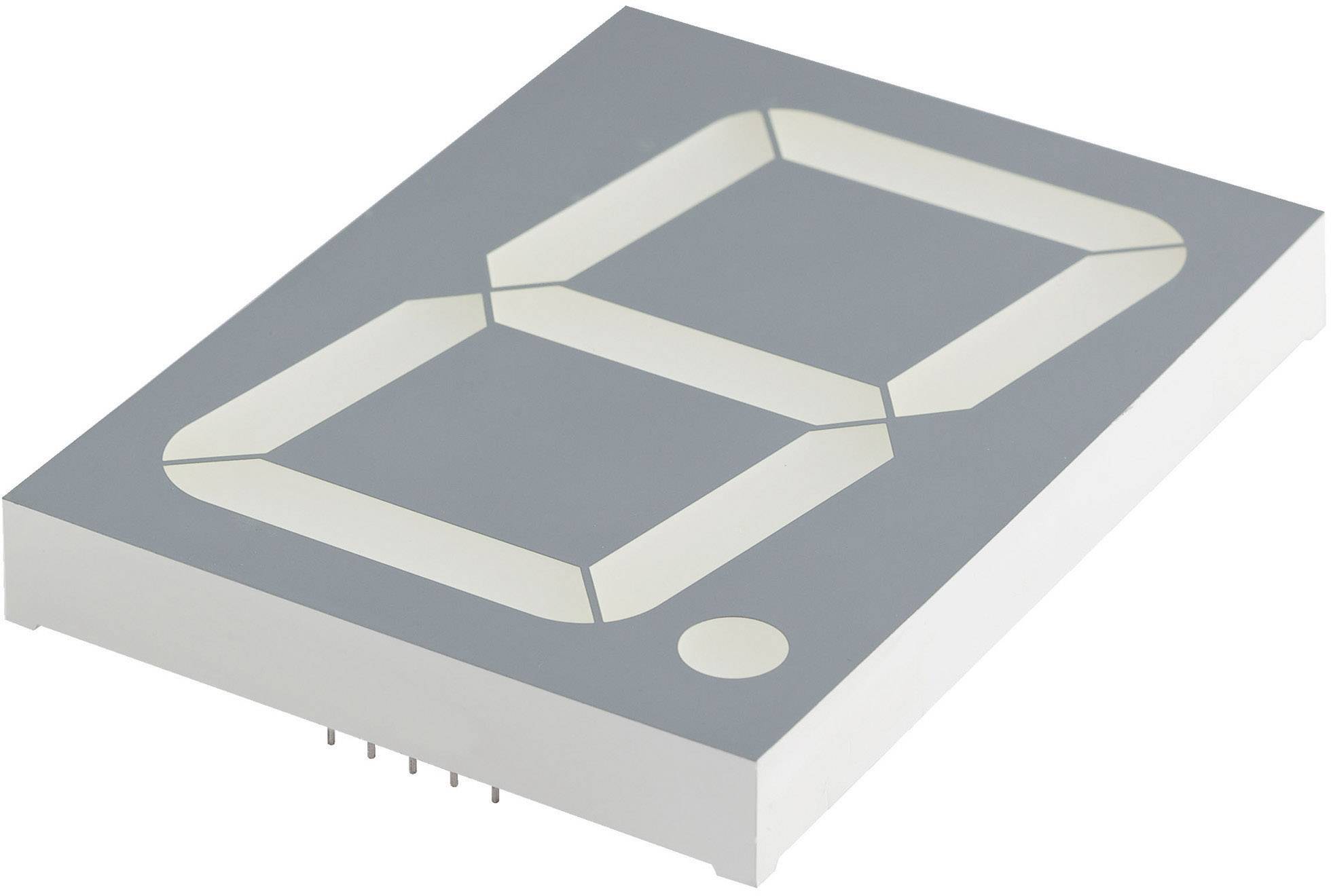 Syv-segment-display viser tallet '0'.