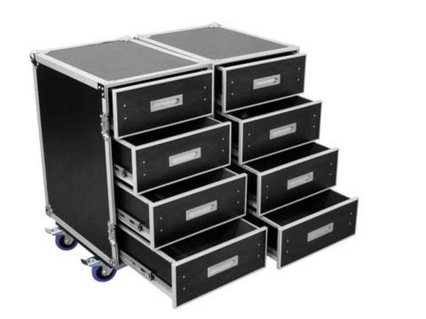Omnitronic DD-2 3012643D Case (L x B x H) 465 x 1150 x 880 mm