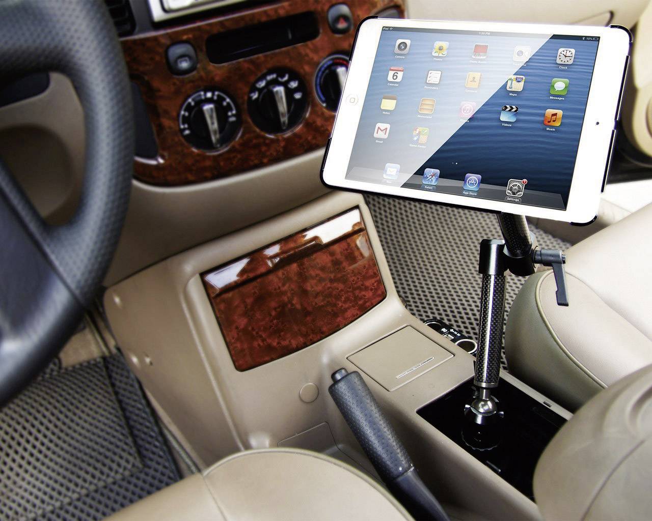 The Joyfactory Valet Cup holder iPad kopholder Sort Passer til Apple