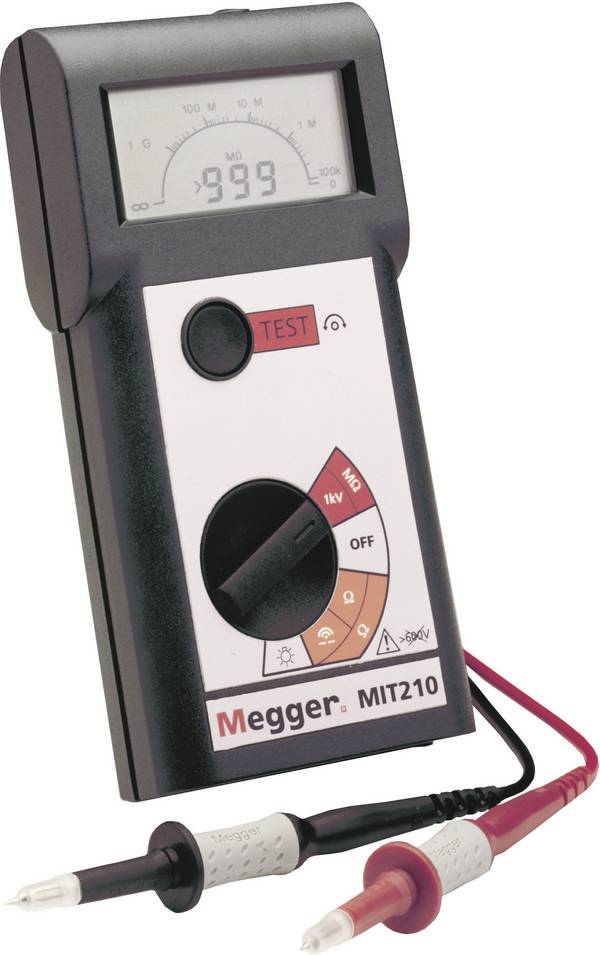 Megger MIT210-EN Isolationsmåler  1000 V 1000 MΩ