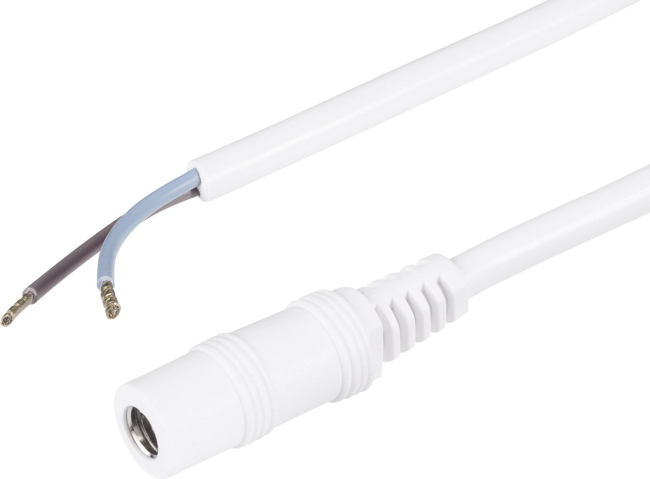BKL Electronic Lavvoltstilslutningskabel Lavspændingstilslutning - åben ende 5.5 mm 5.5 mm 2.5 mm 2.50 m 1 stk