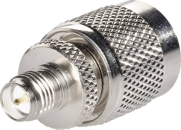 BKL Electronic 0419126 0419126 TNC-adapter TNC-stik - SMA-reverse-tilslutning  1 stk