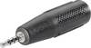 TRU COMPONENTS Jack-adapter Jackstik 2,5 mm - Jacktilslutning 3,5 mm Stereo Poltal:4 1 stk