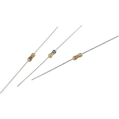 TRU COMPONENTS 1583625 TC-CFR0W4J0106A50203 Carbonbelægning-modstand 10 MΩ med aksial tråd 0207 0.25 W 5 % 1 stk