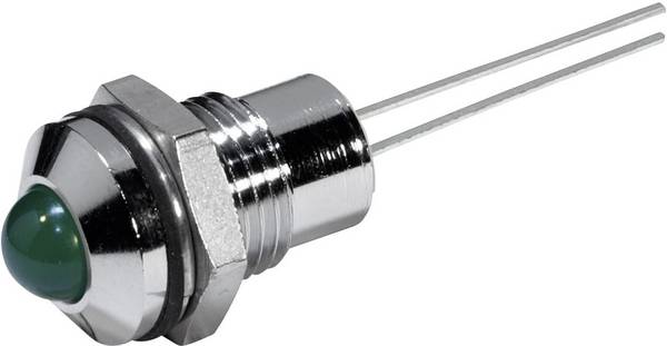 CML Innovative Technologies 19060001 LED-signallampe Grøn 12 V/DC 32 mcd