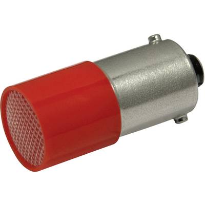 CML 18824120 LED-signallampe Rød   BA9s 110 V/DC, 110 V/AC     0.4 lm 