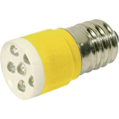 CML 18646352C LED-signallampe Gul   E14 24 V/DC, 24 V/AC    1050 mcd  