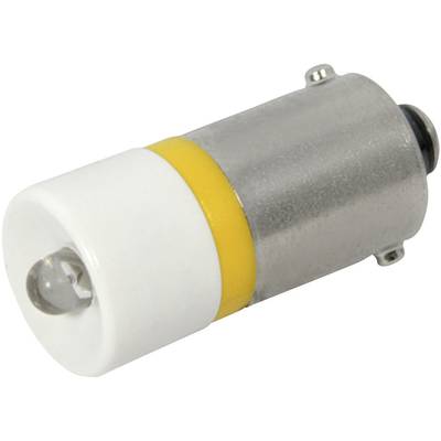 CML 18602352 LED-signallampe Gul   BA9s 24 V/DC, 24 V/AC    300 mcd  