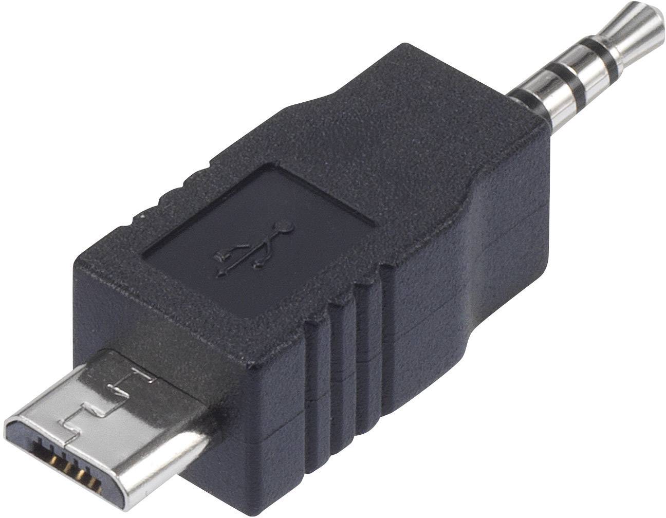 USB 2.0 Adapter Jackstik 2,5 mm 1x USB stik Mikro-B] | Conradelektronik.dk