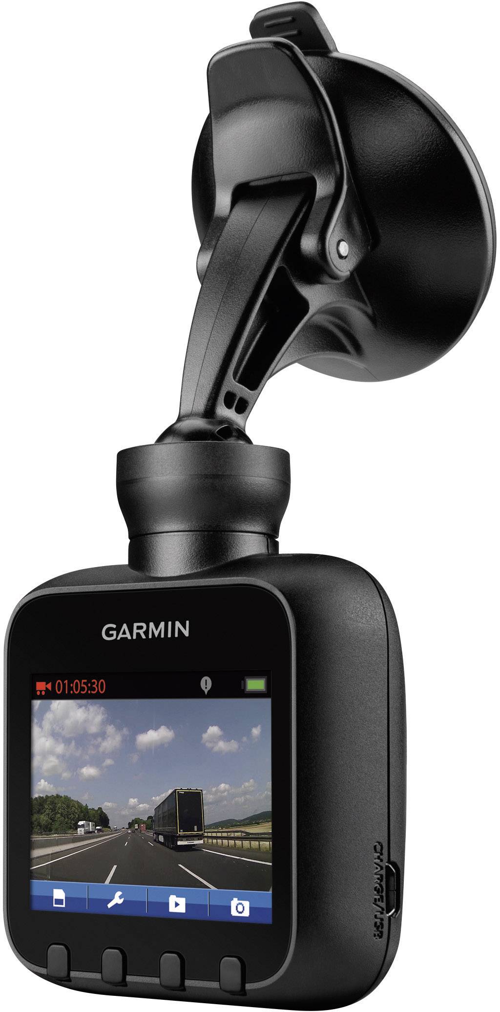 Garmin Dashcam 20 Dashcam med GPS 12 V Display, Batteri, Mikrofon Conradelektronik.dk