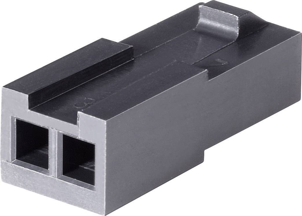TE Connectivity Stiftkabinet-kabel Micro-MATE-N-LOK Samlet antal poler 2 Rastermål: 3 mm 1445049-2 1 stk