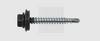 SWG 2114825420 Borskrue 4.8 mm 25 mm Udvendig sekskant Stål verzinkt 100 stk