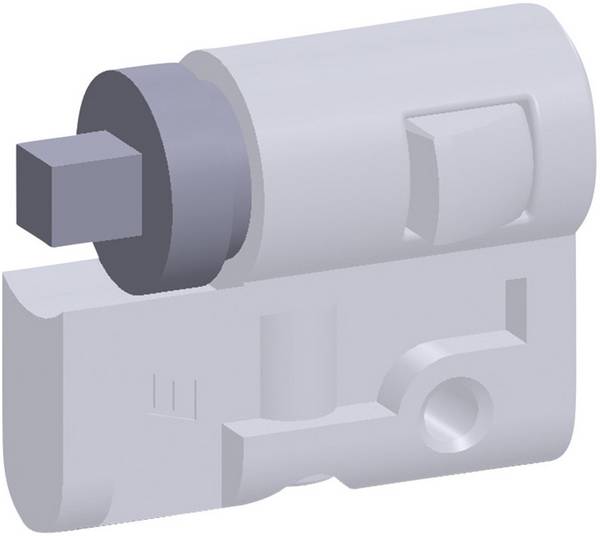 Fibox CLI ARCA S6 Låseindsats 7 mm firkant 1 stk