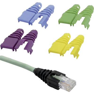MH Connectors MHRJ45SRB-RET-BK RJ45 kabel boot at genåbne 6510-0102-06 Sort 1 stk