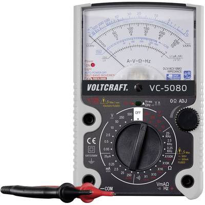 VOLTCRAFT VC-5080 Hånd-multimeter Analog CAT III 500 V