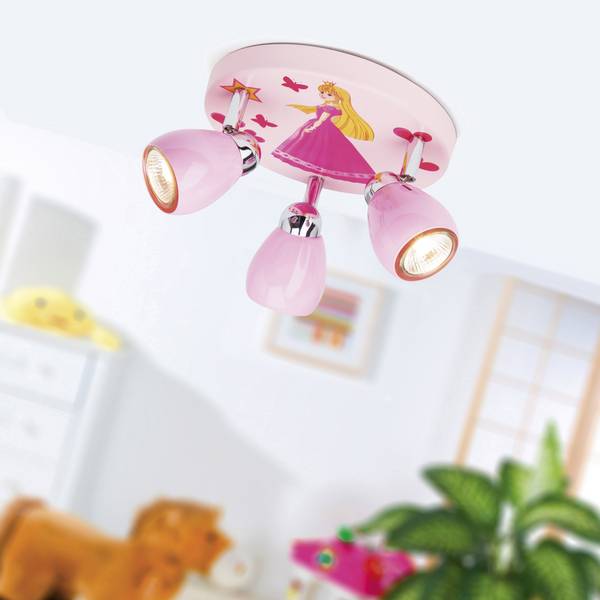 Brilliant Princeza  Loftsbelysning  Halogen GU10 50 W Rosa