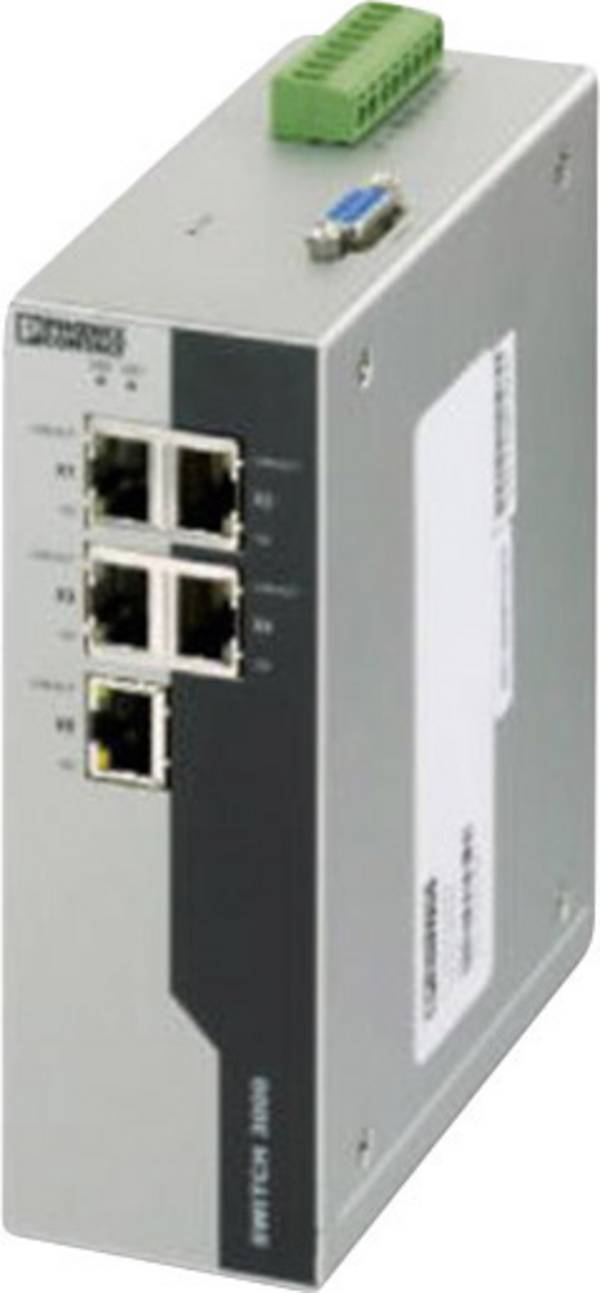 Phoenix Contact 2891030 FL SWITCH 3005 Industrial Ethernet Switch   10 / 100 MBit/s