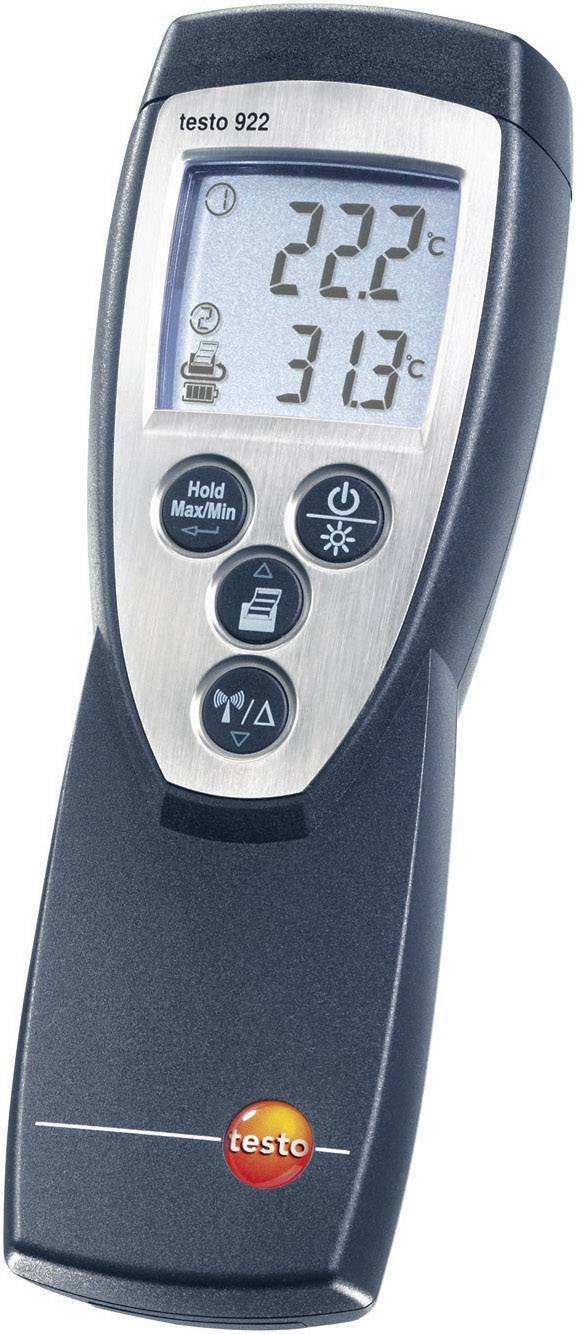 testo 922 Temperatur-måleudstyr Kalibreret (ISO) -50 - +1000 °C Sensortype K