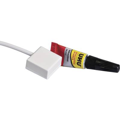 ABUS FU7301W Schloss / Zutrittskontrolle Glasbrudsdetektor