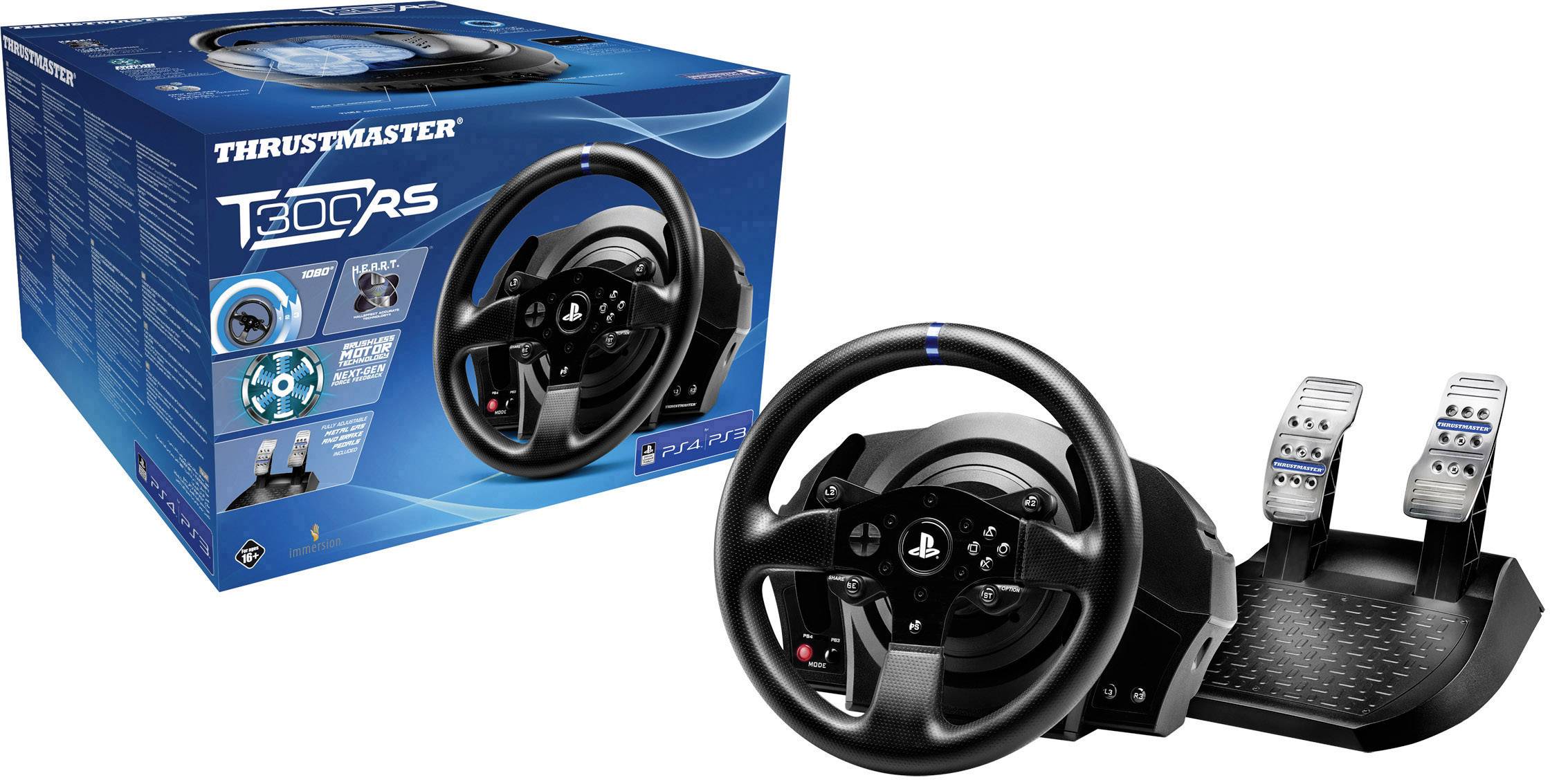 Rat Thrustmaster T300 Rs Racing Wheel Playstation 4