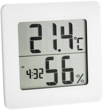 TFA Dostmann 30.5033.02 Termo- /hygrometer Hvid 30.5033.02