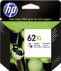 HP 62XL Blæk Original Cyan, Magenta, Gul C2P07AE Blæk