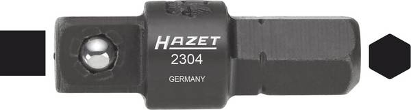 Hazet 2311 2311 Socket Adapter 10 mm 1/2 tommer Drev (skruetrækker) 3/8" (10 mm) 38 mm 1 stk