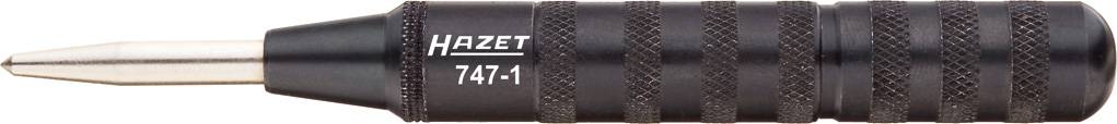 En sort håndtag-pen med påskriften 'Hazet 741-1'. Grebet har et skridsikkert, riflet mønster.