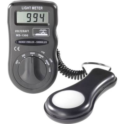 VOLTCRAFT MS-1300 MS-1300 Luxmeter 0.1 - 50000 lx