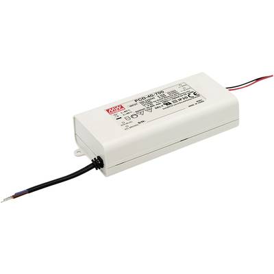 MW Mean Well PCD-40-350B LED-drivere Konstant strøm 40 W 0.35 A 70 - 108 V/DC Kan dæmpes, PFC-koblingskreds, Overbelastn