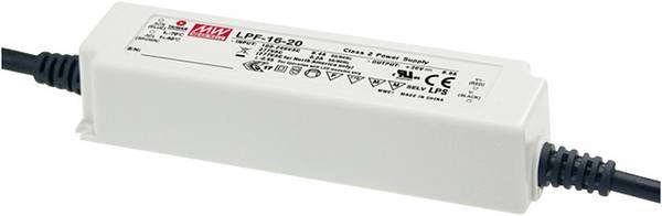 MEAN WELL LPF-16-48 LED-drivere, LED-transformator Konstant spænding, Konstant strøm 16.32 W 0.34 A 26.4 - 48 V/DC Kan ikke lysdæmpes!, PFC-koblingskreds, Overbelastningsbeskyttelse 1 stk