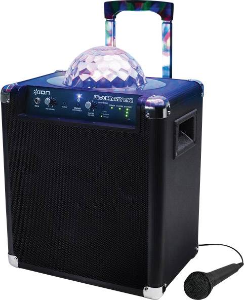 Stille og rolig læbe Mediate ION Audio Block Party Live Mobil PA-højtaler 20 cm 8 tommer Batteridrevet 1  stk | Conradelektronik.dk