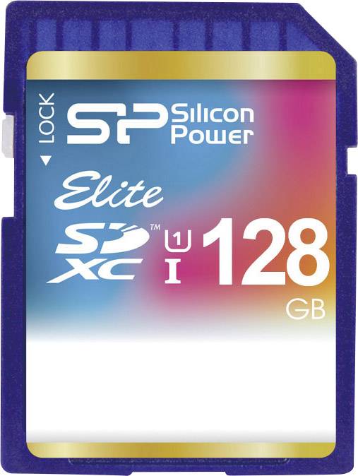 Silicon Power Elite SDXC-kort 128 GB Class 10, UHS-I