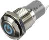 TRU COMPONENTS 1303018 LAS2GQF-11ZDT/B/12V/S/P Pressostat 48 V/DC 2 A 1 x On/On Klikkende Blå IP65 1 stk