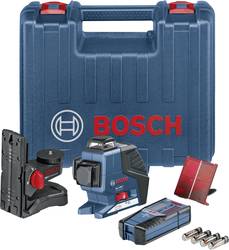 Lav vej eksekverbar afbrudt Bosch Professional GLL 3-80 P+BM1+LR2 Linjelaser Selvnivellerende  Rækkevidde (max.): 80 m | Conradelektronik.dk