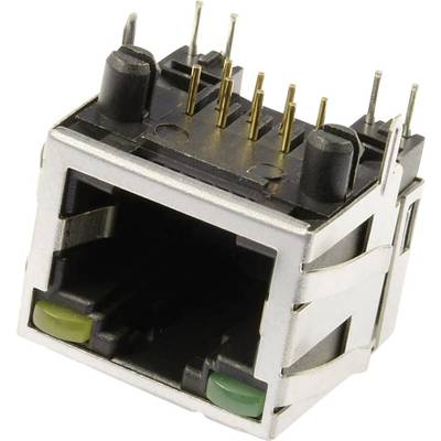 econ connect M8L1G3 Modular indbygget sokkel M8L1G3 Tilslutning, indbygning vandret Pol-tal (RJ) 8P8C Metal 1 stk
