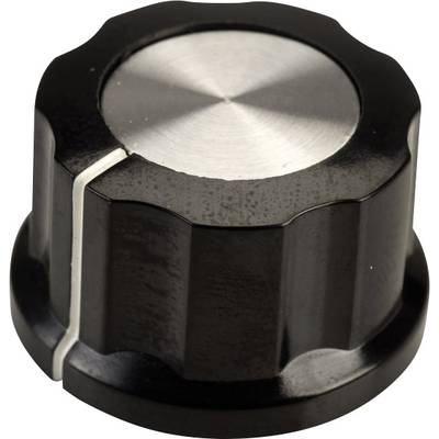 SCI RN-99D(6.4mm) RN-99D(6.4mm) Drejeknap Sort, Hvid (Ø x H) 26.8 mm x 15.8 mm 1 stk