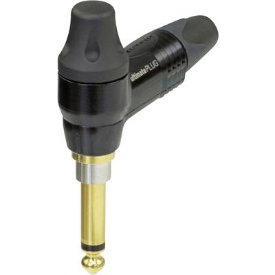 Neutrik NP2RX-ULTIMATE Jack-stik 6,35 mm Stik, vinklet Poltal: 2 Mono Sort 1 stk