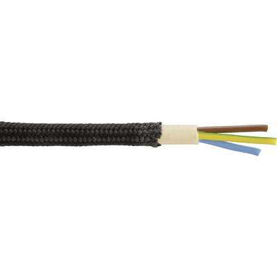 Kash Tilslutningskabel 3 x 0.75 mm² Sort Metervare