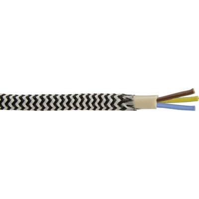 Kash Tilslutningskabel 3 x 0.75 mm² Sort, Hvid Metervare
