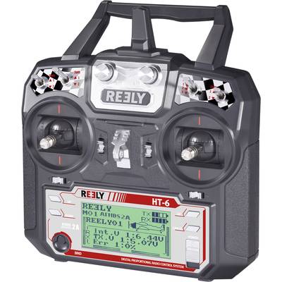Reely HT-6 Håndcontroller 2,4 GHz Antal kanaler: 6 Inkl. modtager