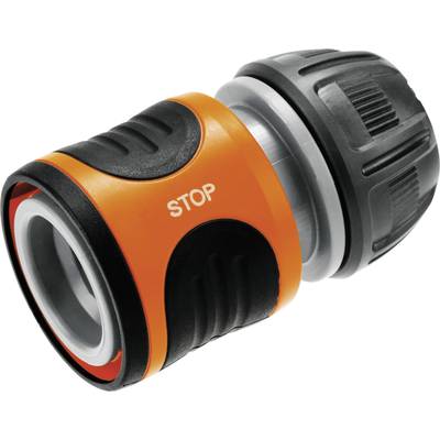 GARDENA 18213-50 GARDENA Wasserstop 13 mm (1/2") – 15 mm (5/8") Plast Slangetilslutning 13 mm (1/2") dia, Stikkobling Va