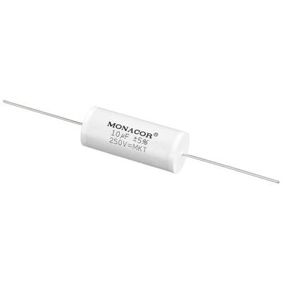1 Par Monacor MKTA-100 Láminas Condensador 250 Voltios 10 Mf