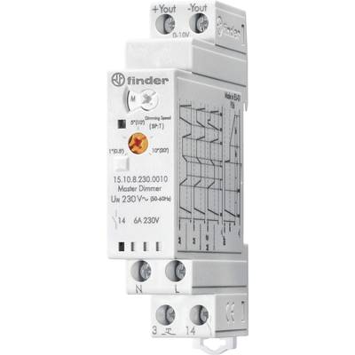 Finder 15.10.8.230.0010 Lysdæmper til hatteskinne 1 stk Driftsspænding (num):230 V/AC