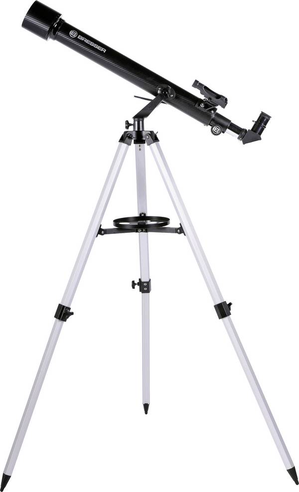 Bresser Optik Arcturus 60/700 AZ Linseteleskop Asimutal Akromatisk Udvidelse 35 til 525 x
