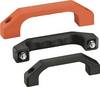 Rohde RG-1P.120.84 Hank til cylinderskruer Sort (L x B x H) 146 x 20.5 x 39 mm 1 stk